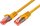 KAT6 Patchkabel, U/UTP, LSOH, Lifetime Warranty, orange 