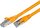 KAT5E Patchkabel, F/UTP, LSOH, Liftime Warranty, orange 