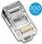 Modularstecker RJ45 (8-Pole / 8-Kontakte), ungeschirmt, 100er-Pack