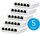 UniFi Kompakt Indoor 5-Port PoE Gigabit Switch mit 802.3af PWR Input, 5-er Pack