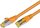 KAT6A HQ Patchkabel, S/FTP, LSOH, Lifetime Warranty, orange 