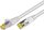 KAT6A HQ Patchkabel, S/FTP, LSOH, Lifetime Warranty, weiss 