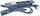 10'' 1HE Steckdosenleiste mit 3x Schuko- Buchsen, Schalter, 10A