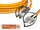 High Quality Flat-Duplex LWL Patchkabel, MM OM2, FC - SC 