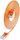 KAT6A 10 Gigabit Lightpatchkabel rund, U/UTP, Ø 3,6 mm, orange 