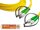 High Quality Duplex LWL Patchkabel, SM, FC/APC - FC/APC 