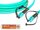 High Quality Flat-Duplex LWL Patchkabel, MM OM3, LC - LC 