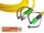 High Quality Duplex LWL Patchkabel, SM, FC/APC - LC/APC 
