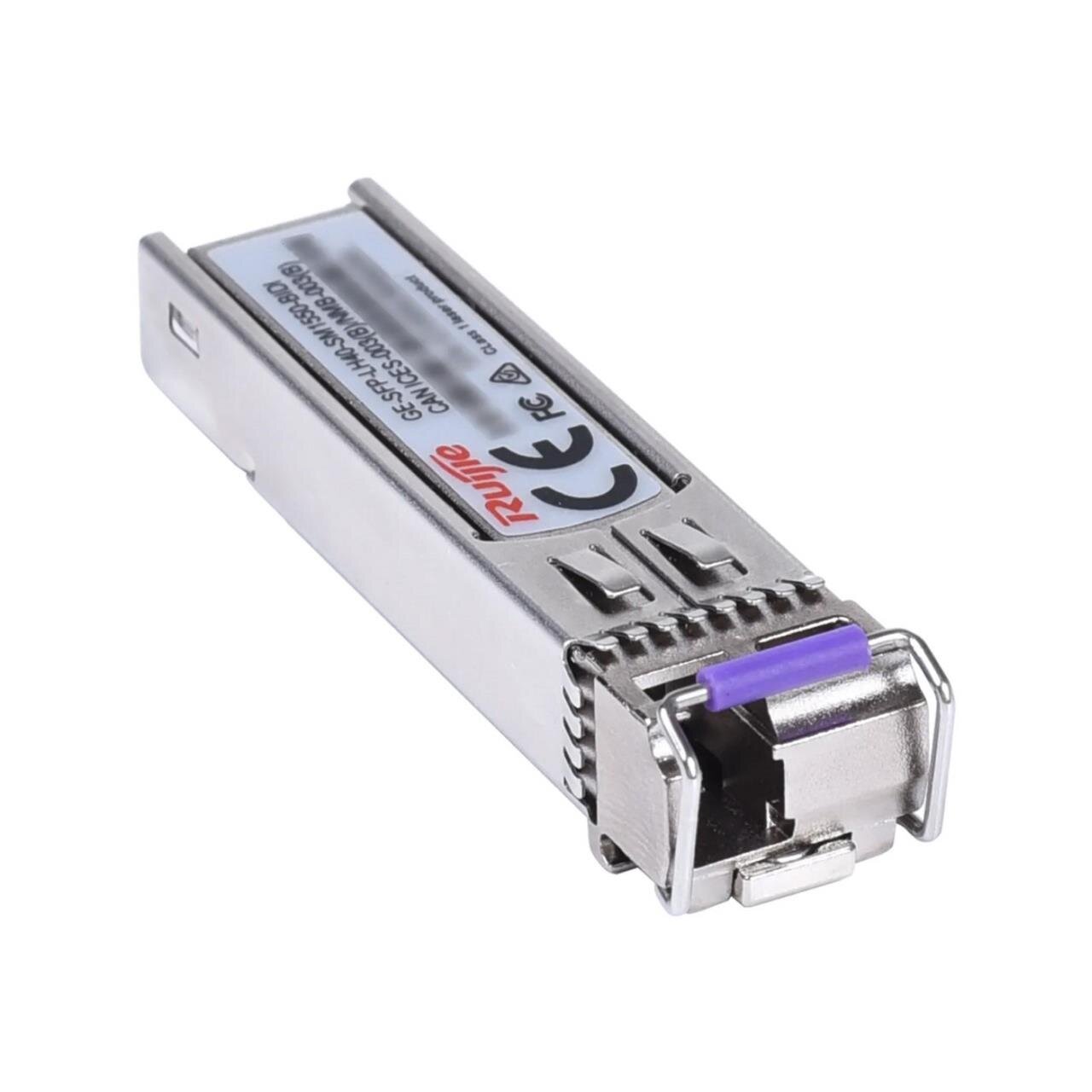 1000BASE-LX SFP 1550nm-TX/11310nm-RX, 40km, DDM Simplex LC, Singlemode