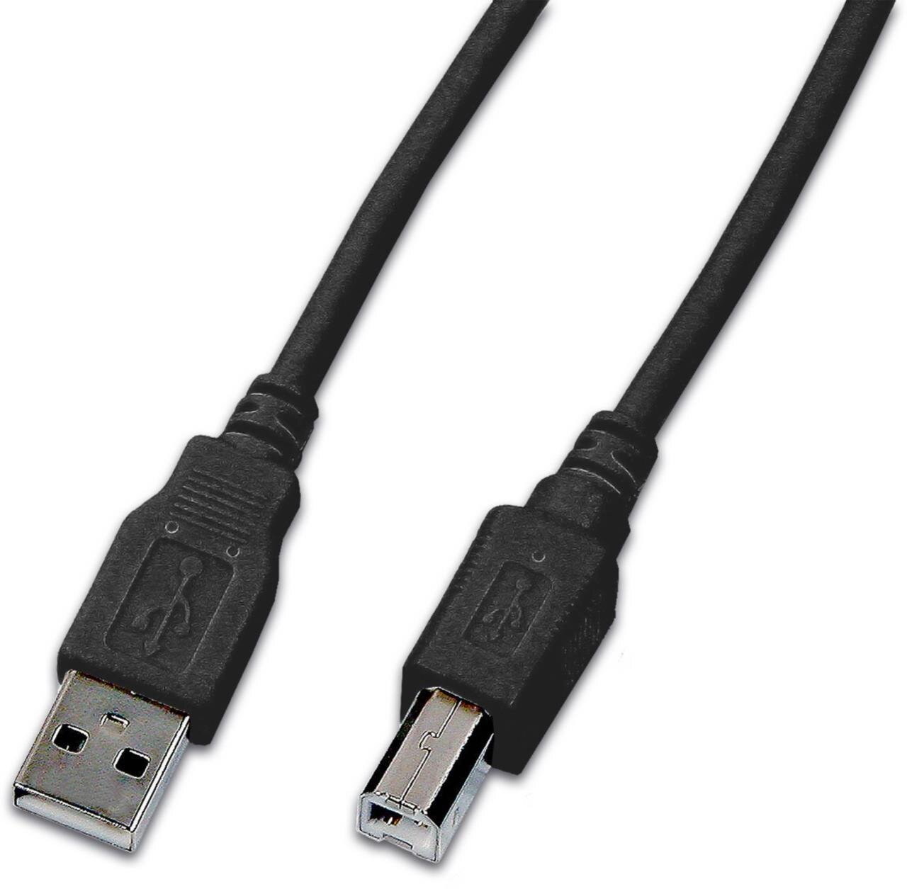 USB 2.0 Kabel, A-Stecker/B-Stecker,