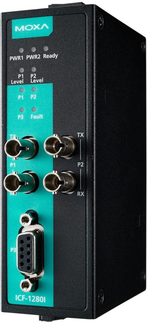 Industrial PROFIBUS-to-Fiber Converters with redundant Fiber Ring