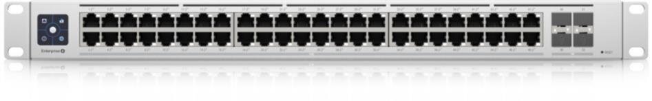 UniFi USW Enterprise PoE 802.3at Switch, 48x 2.5 Gbit, 4x SFP+