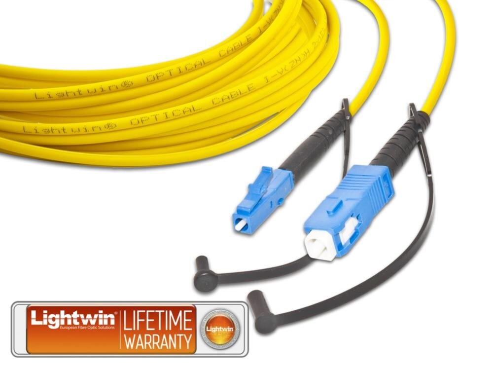 High Quality Simplex LWL Patchkabel, SM, LC - SC