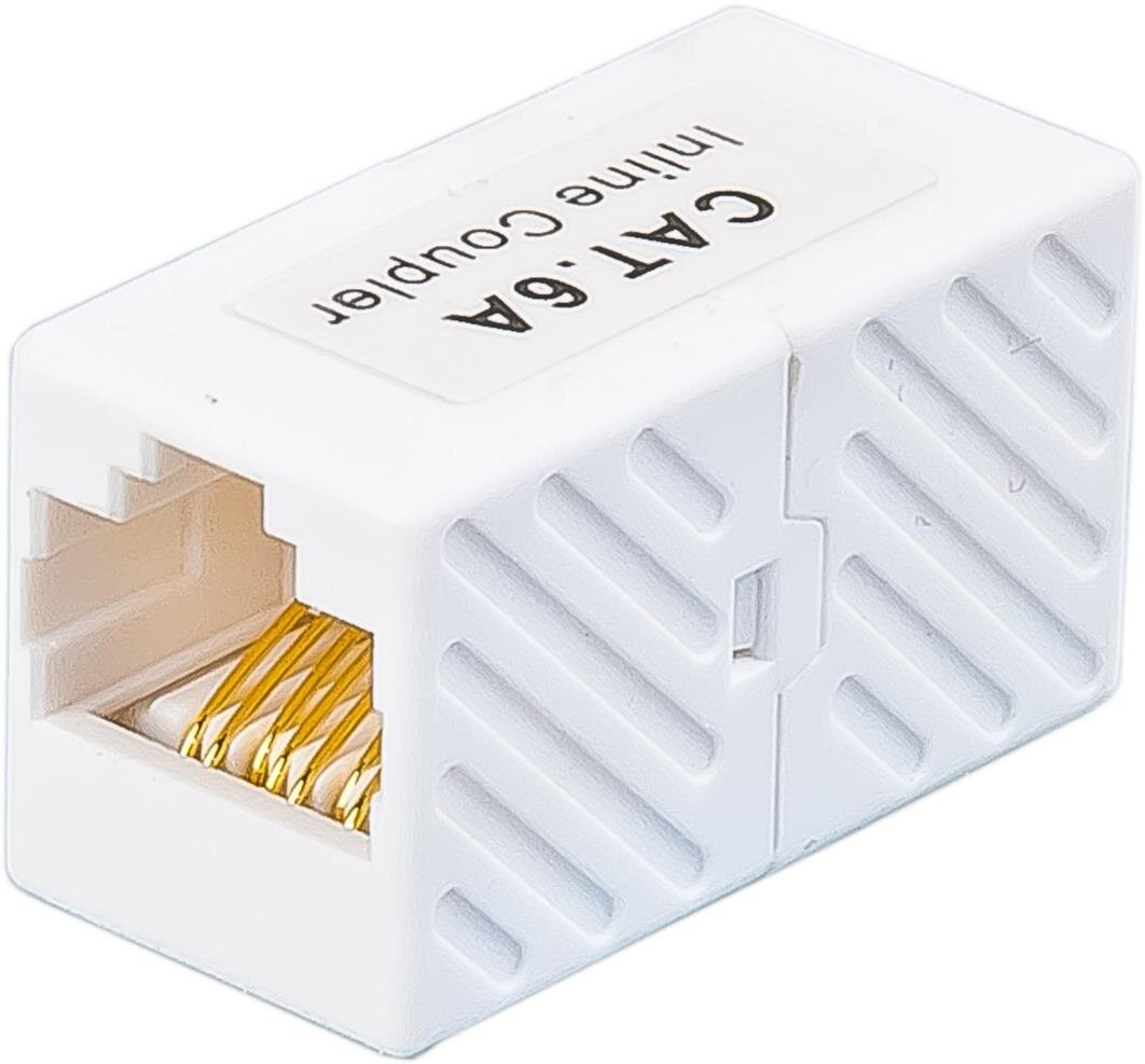 KAT.6A RJ45 Kupplung, Buchse/Buchse, 1:1 belegt, UTP