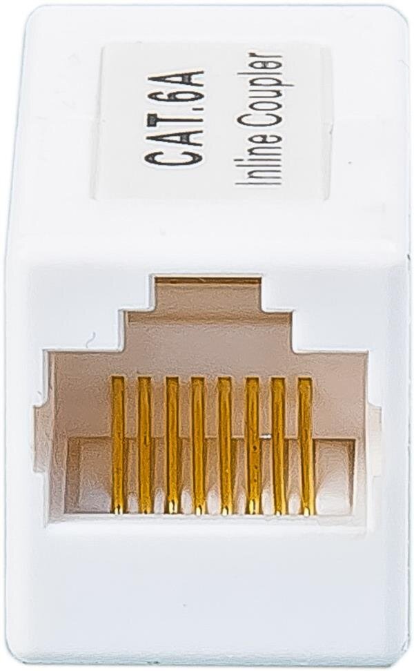 KAT.6A RJ45 Kupplung, Buchse/Buchse, 1:1 belegt, UTP