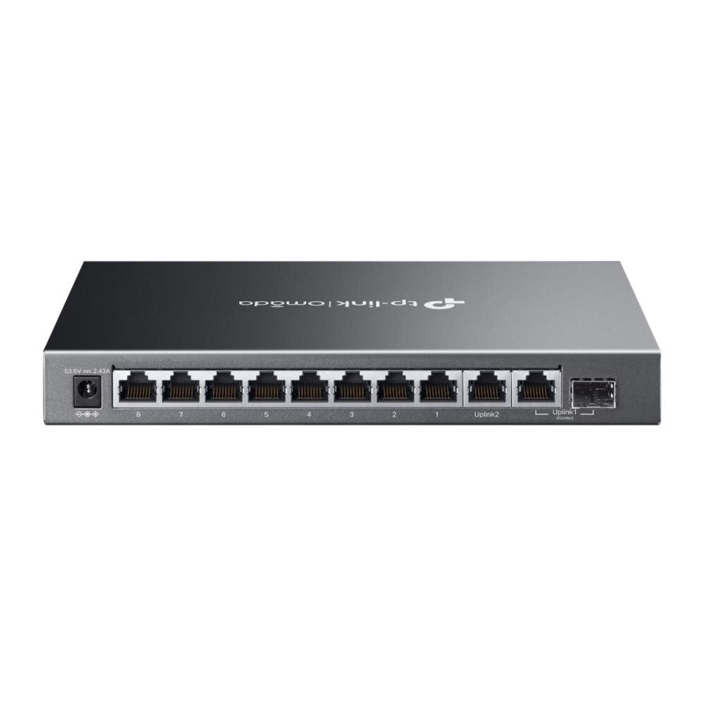 Omada 10-Port Gigabit Easy Managed Switch mit 8-Port PoE+
