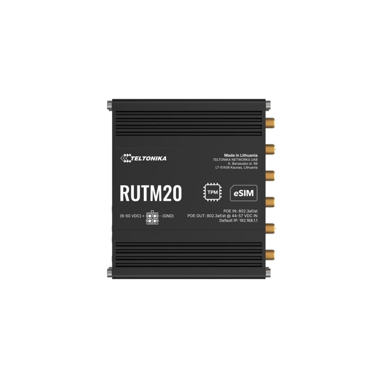 RUTM20 - Industrie 5G/LTE kompakter Router für professionelle Anwendungen