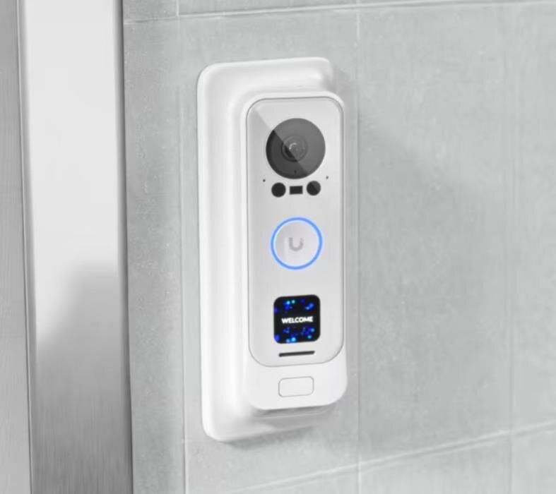 UniFi G4 Doorbell Pro PoE Gang Box Mount, weiss