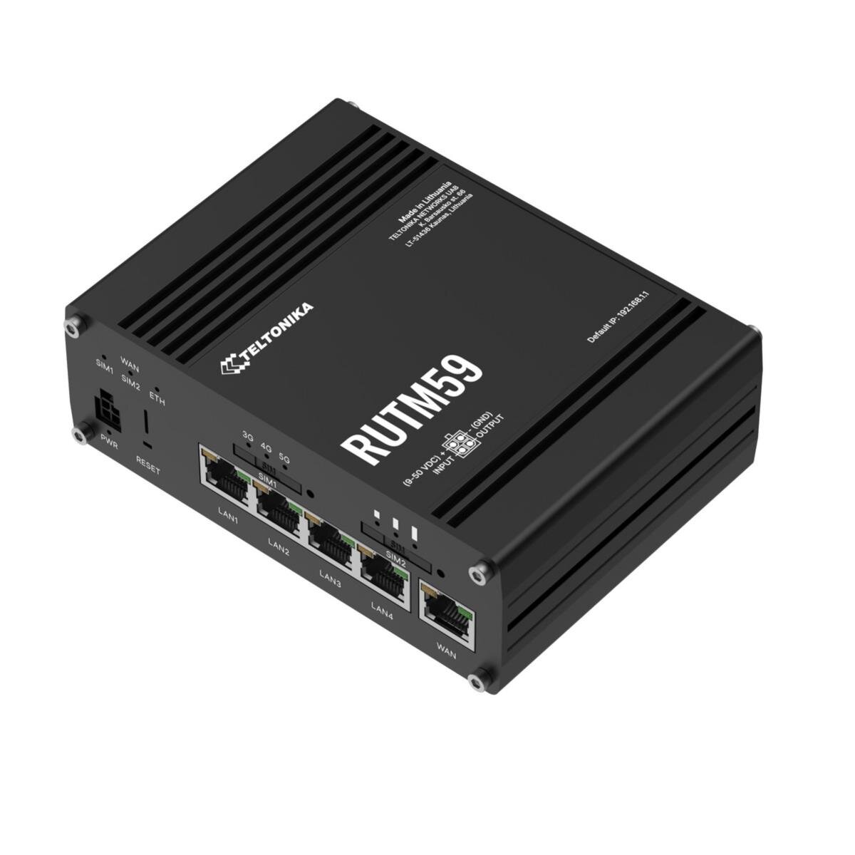 Industrie Dual 5G/LTE Router für professionelle Anwendungen, Digitale I/Os