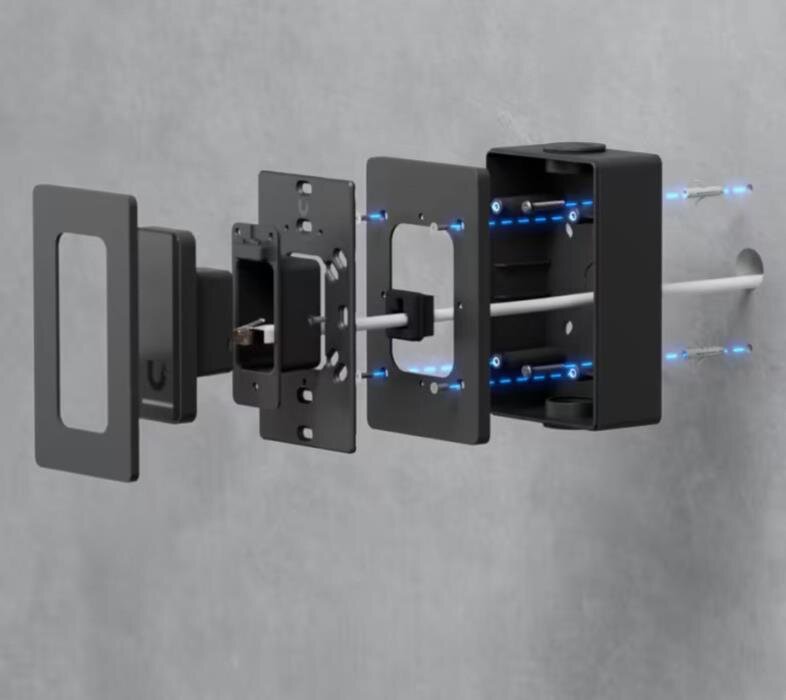 UniFi Access Reader Junction Box, schwarz