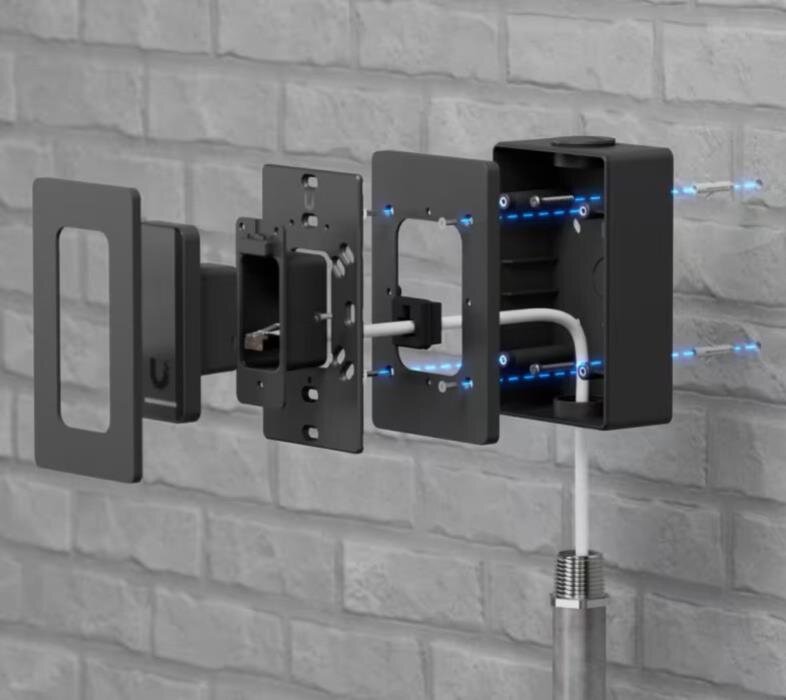 UniFi Access Reader Junction Box, schwarz
