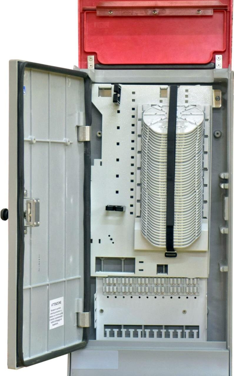 FTTx KVZ Kabelverzweiger, modular, bis zu 504 Faser, IP54