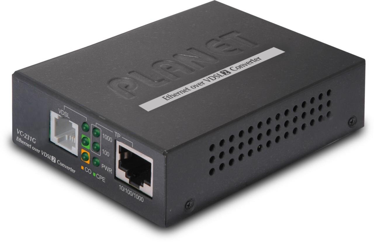 10/100/1000 Mbps Ethernet to VDSL2 Bridge - 30a profile w/ G.vectoring