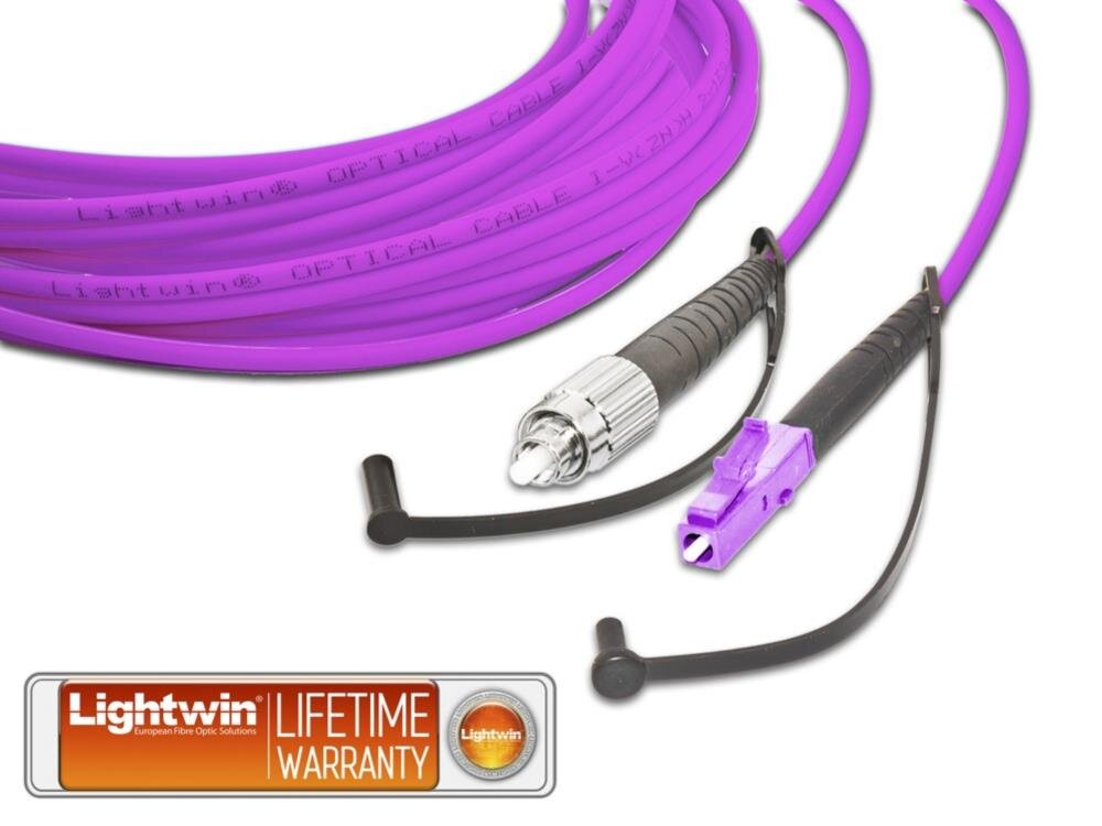 High Quality Simplex LWL Patchkabel, MM OM4, FC - LC 