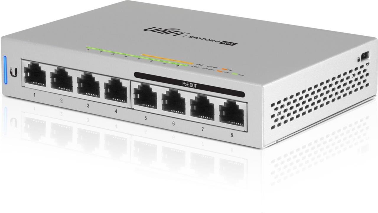 UniFi Switch, 8-Port, 60W, 5-Pack