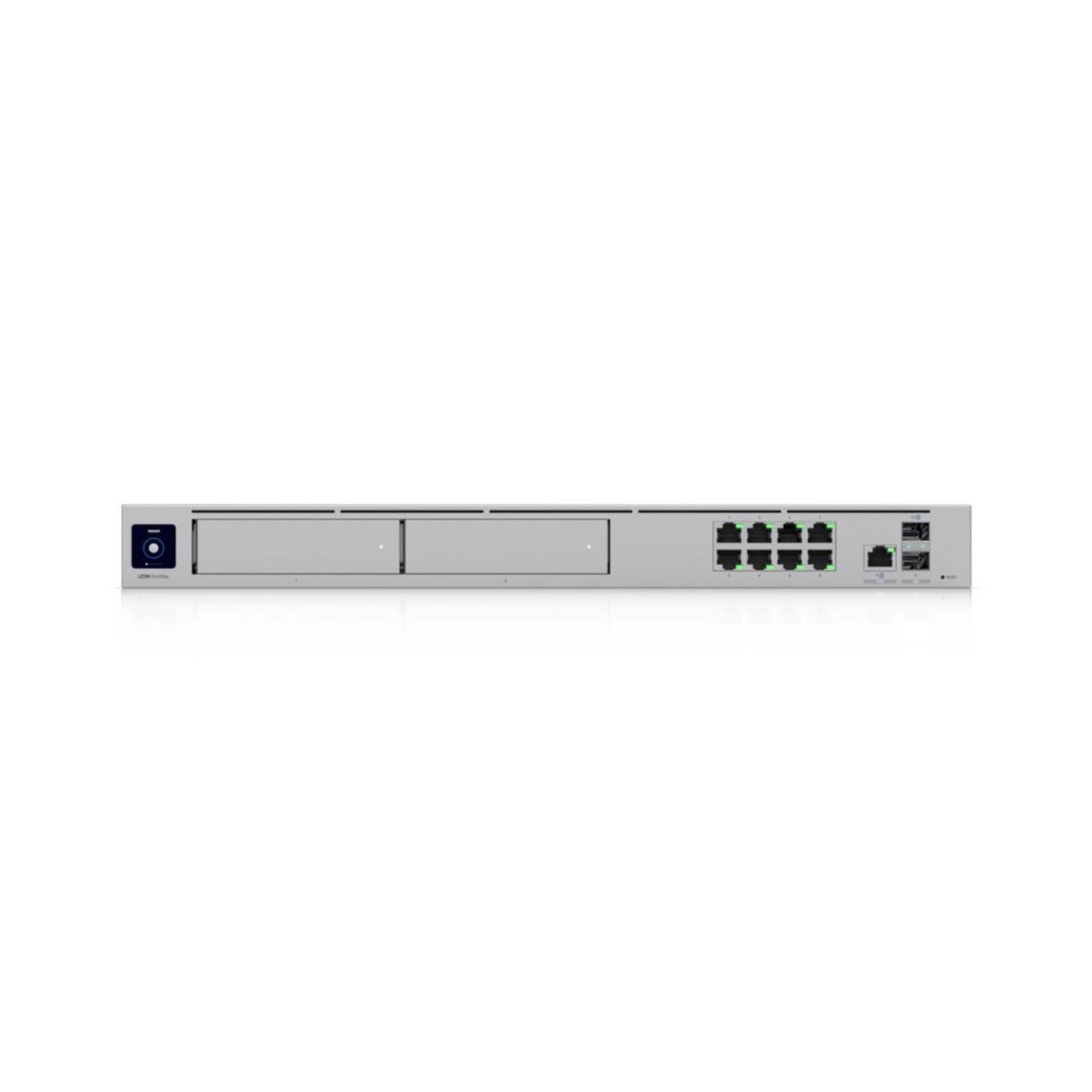 UniFi Dream Machine Pro Max, 2x 10 Gbit SFP+, 1x 2.5 Gbit, 8x 1 Gbit, Dual WAN