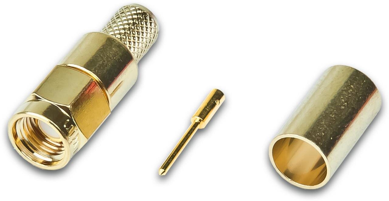 SMA-Stecker für H-155, GOLD VERSION, H-155 GOLD
