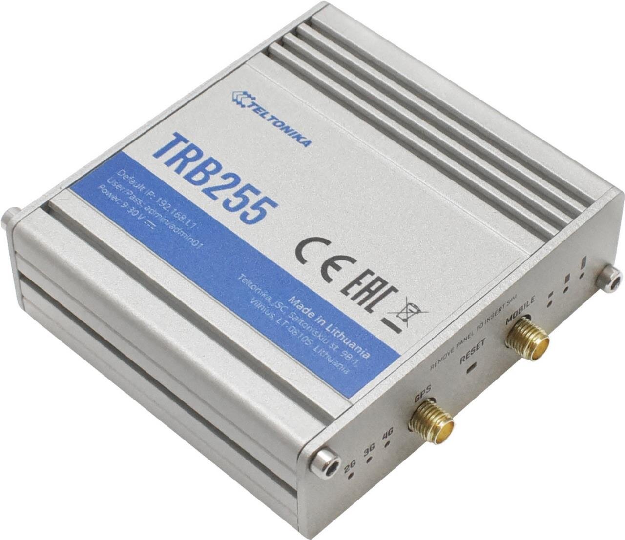 Industrie LTE KAT M1 / NB-IoT / EGPRS Gateway, Digital I/O, RMS Support