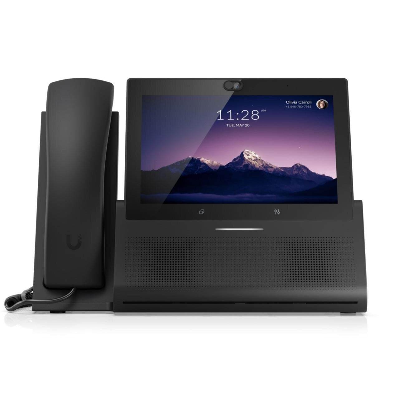 UniFi Phone Touch Max, VoIP Premium Desktop Smart-Telefon, schwarz