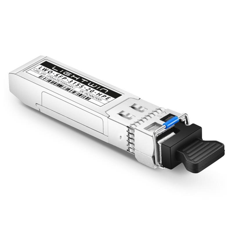 1.25 Gbit SFP BIDI, 1310nmTX/1550nmRX,20km,DDM, LC-Simplex, Singlemode, HP Aruba