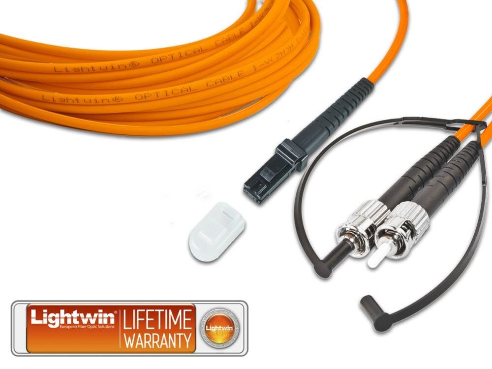 High Quality Duplex LWL Patchkabel, MM OM2, MTRJ - ST