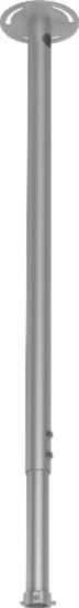DS-1667ZJ-P - Halterung für hängende Deckenmontage, Ø 200 x 1500-2500 mm