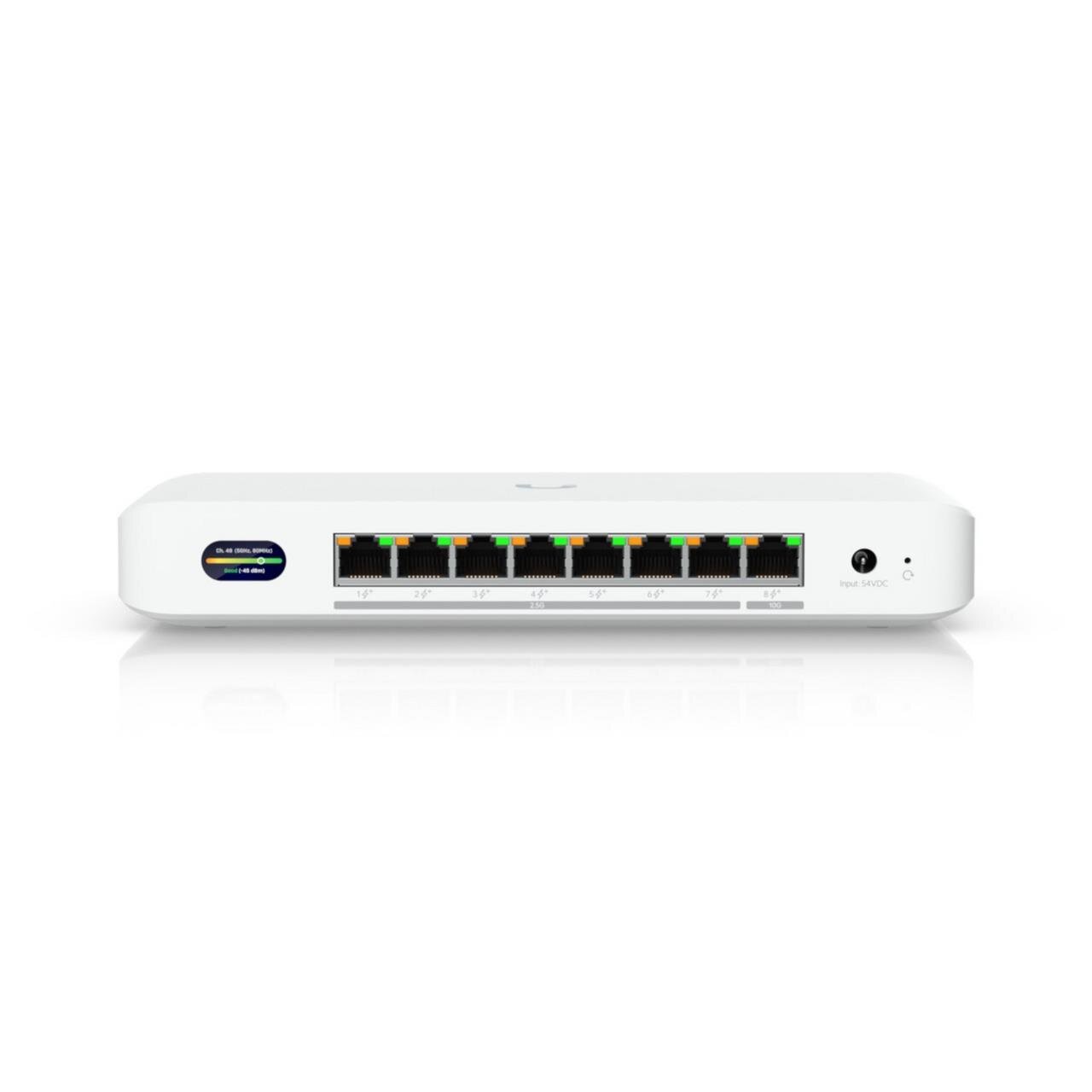 UniFi Device Bridge Switch, WiFi 7, 1x 10 GbE, 7x 2.5 GbE, PoE