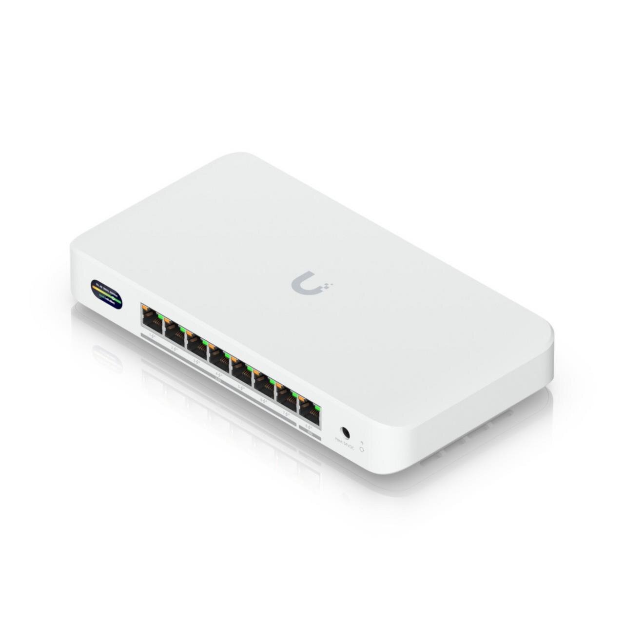 UniFi Device Bridge Switch, WiFi 7, 1x 10 GbE, 7x 2.5 GbE, PoE