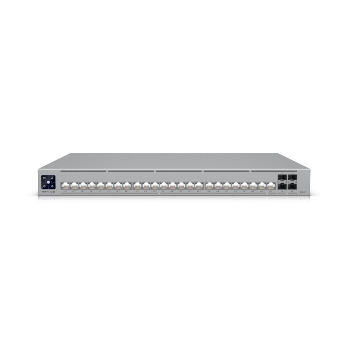 UniFi USW Pro HD PoE 802.3at/bt 24-Port Gigabit Switch mit Layer3 Features, SFP+