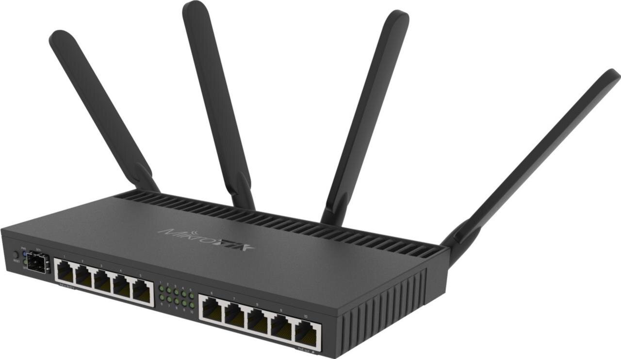 RB4011IGS+5HACQ2HND-IN 10x Gbit Router, SFP+, 2.4/5 GHz, 802.11 a/b/g/n/ac