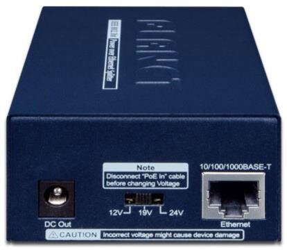 Single-Port 10/100/1000Mbps 802.3bt PoE++ Splitter