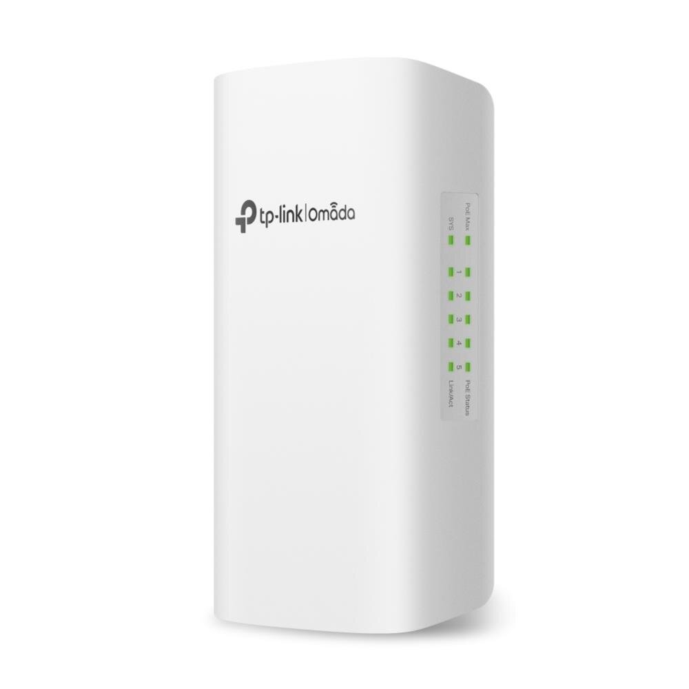 Omada 5-Port Gigabit Smart Switch, 1-Port PoE++ In, 4-Port PoE+ Out