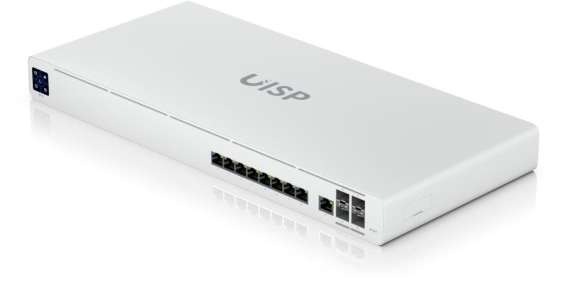 UniFi UISP Router Pro, inkl. Layer2 Switch, 4x 10 GBit SFP+, 9x 1 GBit Ethernet