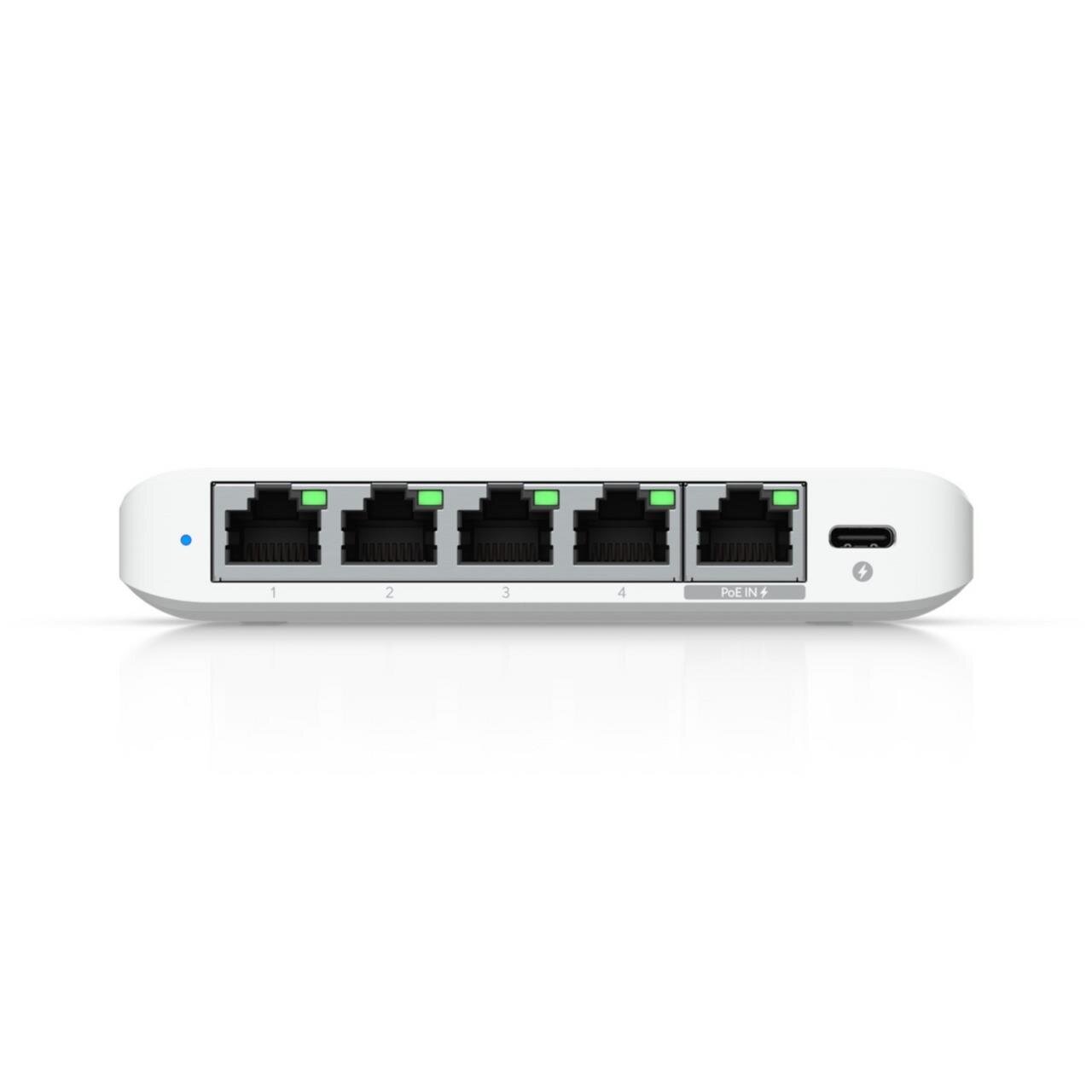 UniFi Flex Mini 2.5 Gigabit 5-Port Kompakt-Switch, PoE-In