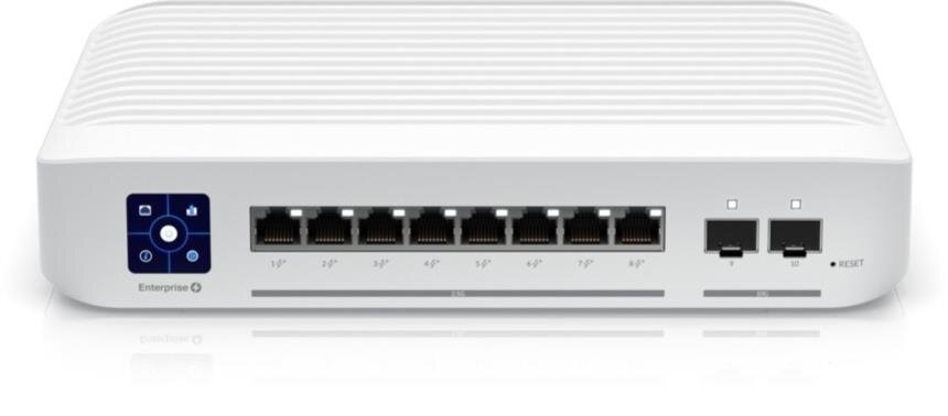 UniFi USW Enterprise PoE 802.3at Switch, 8x 2.5 Gbit PoE+, 2x SFP+