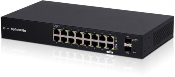 EdgeSwitch 18X, 16x 1Gb, 2x SFP, Passiv PoE Switch