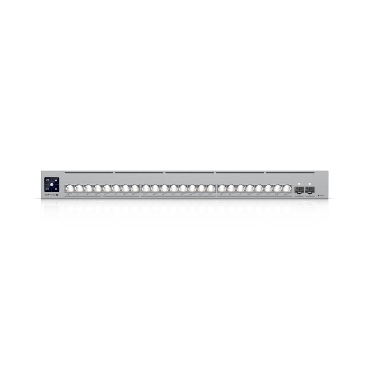 UniFi Pro XG 24 PoE 802.3at/bt 10/2.5 Gbit Switch, Layer3 Etherlighting™