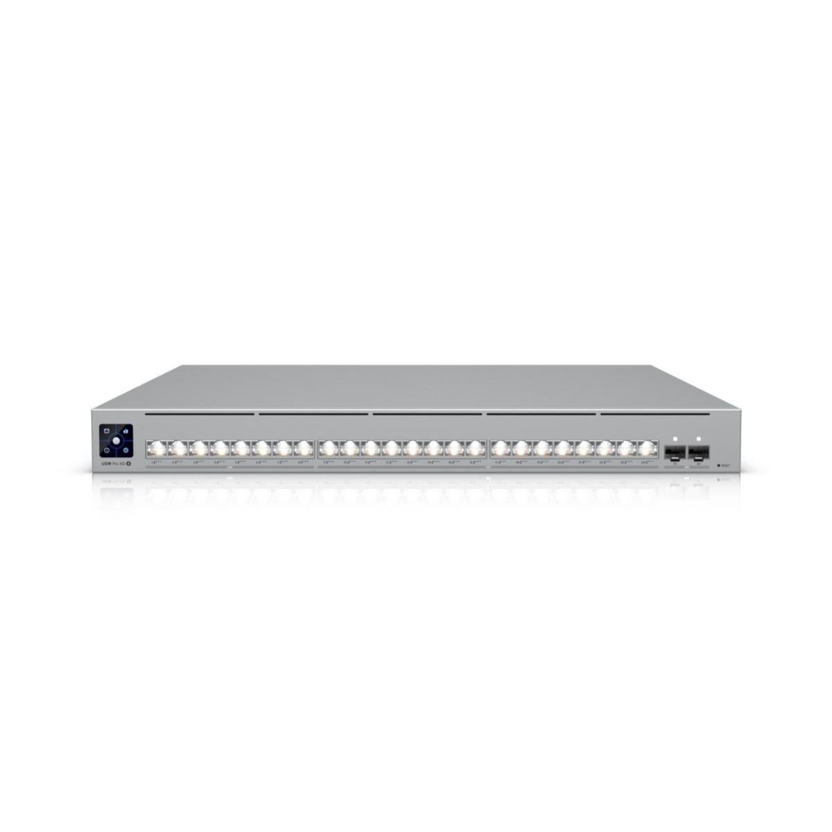 UniFi Pro XG 24 PoE 802.3at/bt 10/2.5 Gbit Switch, Layer3 Etherlighting™
