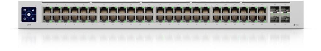 UniFi USW 48-Port Gigabit Switch mit 4x SFP, lüfterlos