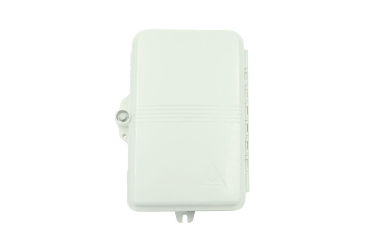FTTx Wanddose für bis zu 8 Fasern, für SC simplex oder LC Duplex Kupplungen